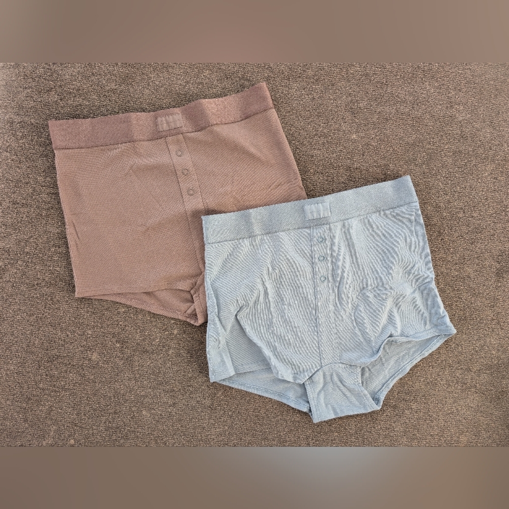 Bundle of 2 Victoria's Secret PINK High Waist Boyshort Underwear - Size M NWOT